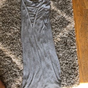 Cute TIGHT GREY DRESS